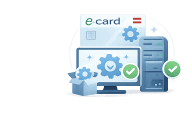 Prüfung von Updates, Systemzustand und Sicherheitsrisiken in einem Unternehmen
